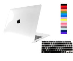 Kit Capa Case Compatível Com Macbook New AIR 13.6" A2681 a3113 Chip M2 M3 Touch ID + Película de Teclado