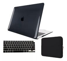 Kit Capa Case Compativel Com Macbook NEW AIR 15.3 A2941 A3114 A3241 Com Chip M2 M3 M4 com Capa Neoprene e Pelicula de Teclado