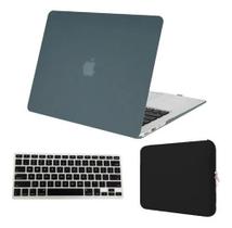 Kit Capa Case Compatível Com Macbookk PRO 15 RETINA A1398 Entrada HDMI Com Neoprene e Película de Teclado