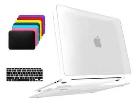 Kit Capa Case Compatível Com Macbookk PRO 15 RETINA A1398 Entrada HDMI Com Neoprene e Película de Teclado