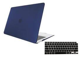 Kit Capa Case Compatível Com Macbookk PRO 16 A2141 Touchbar Fabricação 2019 2020 e Película de Teclado
