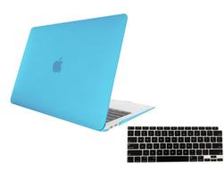 Kit Capa Case Compativel Macbook NEW 12" A1534 cor AZPSN + Pelicula de Teclado