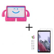 Kit Capa Case Infantil Tablet Galaxy Tab A7 Lite 8.7 (2021) T220 T225 + Pélicula - CAPAS MAVITEL
