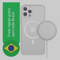 Kit Capa Case Magsafe + Carregador Magnetico compativel Para iP 17 Pro Max Kit Capa Case Magsafe + Carregador Magnetico compativel Para iP 17 Pro Max