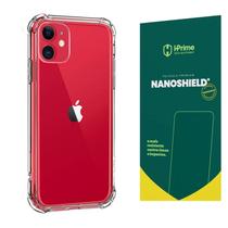 Kit Capa Case Para iPhone 11 Anti Impacto + Película Hprime