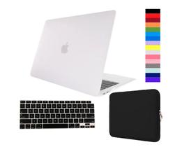 Kit Capa Case Para Macbook New AIR 13.6 A2681 A3113 A3240 A3420 A3449 com chip M2 M3 M4 M5 E Pelicula de Teclado E Bag