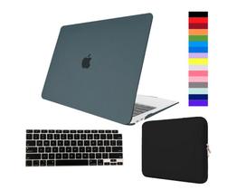 Kit Capa Case Para Macbook New AIR 13.6" A2681 A3113 com Chip M2 M3 Touch ID + Pelicula de Teclado + Bag