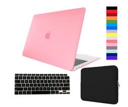 Kit Capa Case Para Macbook New AIR 13.6" A2681 A3113 com Chip M2 M3 Touch ID + Pelicula de Teclado + Bag