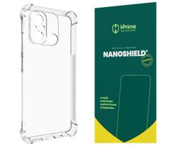 Kit Capa Case Para Redmi 12C Anti Impacto + Película Hprime Kit Capa Case Para Redmi 12C Anti Impacto + Película Hprime