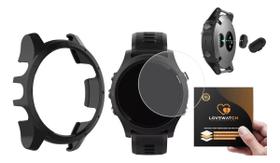 kit capa case plug para garmin 935 pelicula