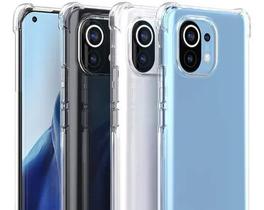 Kit Capa Case Xiaomi Mi 11 Lite Tela 6.55 + Pelicula Vidro 3d