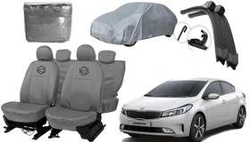 Kit Capa Cerato 2013 a 2019 + Capa Cobrir e Limpador