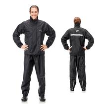 Kit Capa Chuva Conjunto Motoqueiro Pantaneiro Nylon Impermeável P ao EX Kit Capa Chuva Conjunto Motoqueiro Pantaneiro Nylon Impermeável P ao EX