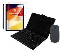 Kit Capa com Teclado + Caneta Película e Mouse Para Tablet Redmi Pad Se 11 Kit Capa com Teclado + Caneta Película e Mouse Para Tablet Redmi Pad Se 11