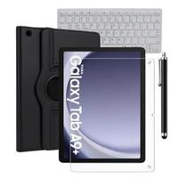 Kit Capa Com Teclado + Película De Vidro + Caneta Touch Para Tablet Galaxy Tab A9 Plus