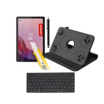 Kit Capa Com Teclado + Película de Vidro + Mini Caneta Para Tablet Lenovo M9