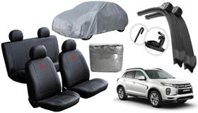 Kit Capa Completa Automotiva ASX 2021 a 2024 + Capa de Cobertura e Limpador Durável