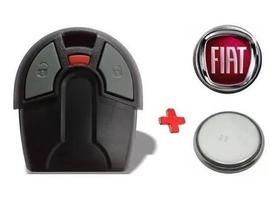 Kit Capa Controle Positron Fiat Uno Palio Strada Siena + Bateria + Emblema