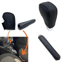 Kit Capa Couro Alavanca Câmbio Automático E Freio De Mão Citroen AirCross 2016 2017 2018 2019 2020 Kit Capa Couro Alavanca Câmbio Automático E Freio De Mão Citroen AirCross 2016 2017 2018 2019 2020