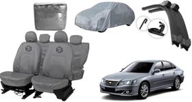 Kit capa couro Azera 08-12 + proteção total