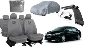 Kit capa couro Corolla + limpador alta durabilidade Kit capa couro Corolla + limpador alta durabilidade