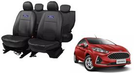 Kit capa couro Fiesta 13-21 proteção rasgo sujeira líquidos qualidade