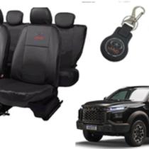 Kit capa couro Jac Hunter 2019 a 2024 + proteção