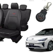 Kit Capa Couro JAC J7 + Proteção Para-brisa e Chaveiro