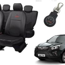 Kit capa couro Jac T6 2016-2020 + chaveiro + acessor. Kit capa couro Jac T6 2016-2020 + chaveiro + acessor.
