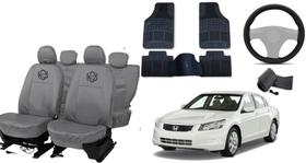 Kit capa couro luxo Acord 00-12 + volante