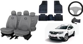 Kit capa couro premium Duster 17-23 + tapete reforçado Kit capa couro premium Duster 17-23 + tapete reforçado