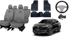 Kit capa couro resistente Fastback 18-23 + tapete Kit capa couro resistente Fastback 18-23 + tapete
