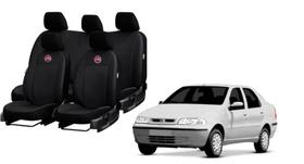 Kit capa couro Siena 96-03 proteção sujeira líquidos acabamento top