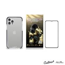 Kit Capa Customic + Película Fosca Inquebrável para iPhone 13 Pro Max Atouchbo