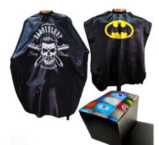 Kit Capa D Corte Infantil +capa Cetim + Assento Infantil Top