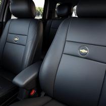 kit Capa de Banco Automotivo Carro Couro Celta Corsa Classic Onix Novo Prisma Vectra Astra