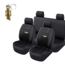 kit capa de banco em couro preto para classic 2011