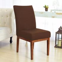 Kit Capa De Cadeira Jantar Elástico 6 Lugares - Cecicasa