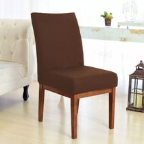 Kit Capa De Cadeira Jantar Elástico 6 Lugares - Cecicasa
