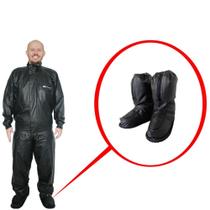 Kit Capa de Chuva Motoqueiro Masc Protercapas Serrana GG + Sobre Bota Tamanho GG Kit Capa de Chuva Motoqueiro Masc Protercapas Serrana GG + Sobre Bota Tamanho GG