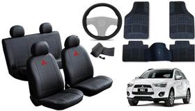 Kit Capa de Couro ASX 2010 a 2016 + Tapete + Capa de Volante: Conforto e Estilo