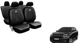 Kit Capa de Couro C3 Aircross 2011 a 2020 Proteção Interna