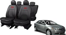 Kit Capa de Couro Cerato 2008 a 2013 Reforçada Anti Rasgo