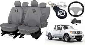 Kit capa de couro + chaveiro Frontier 2000-2010