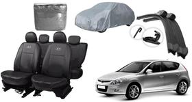 Kit Capa de Couro i30 07-12 + Proteção Completa + Limpador de Parabrisa
