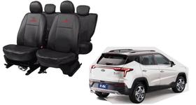 Kit Capa De Couro JAC E-JS4 2021 Proteção Sujeira Líquidos