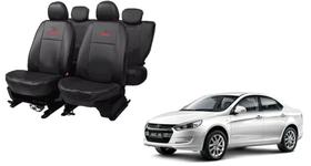 Kit Capa de Couro JAC J5 2015 Proteção Contra Rasgos Sujeira Líquidos