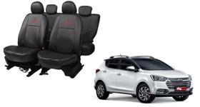 Kit Capa de Couro JAC T40 2024 Proteção Completa Banco Couro Kit Capa de Couro JAC T40 2024 Proteção Completa Banco Couro