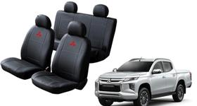 Kit Capa de Couro L200 2022 Bancos Protegidos Contra Sujeira