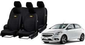 Kit Capa de Couro Onix 2016-2019 Proteção Premium Contra Líquidos e Rasgo